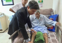 7 ngày sau phẫu thuật khớp hang, cụ ông 101 tuổi 